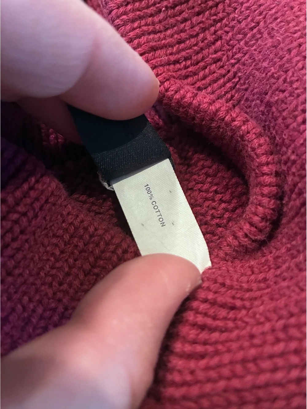 Gap Vintage/Y2K 2006 Toddler Burgundy Boot Sweater
